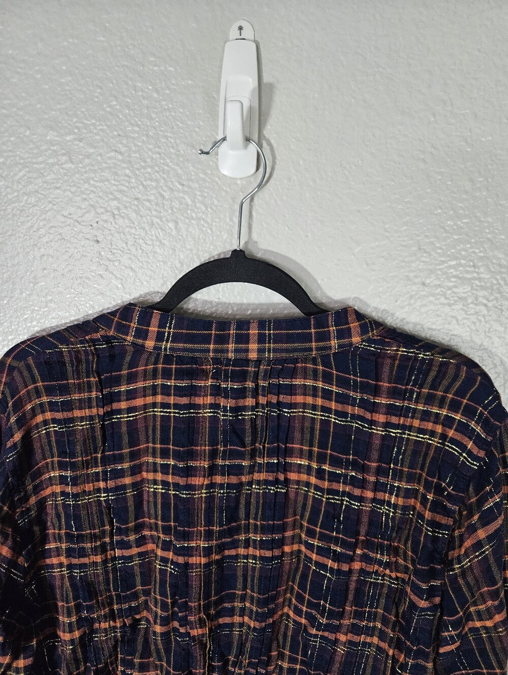 Natural Life Plaid Flannel Size M - Picture 9 of 11